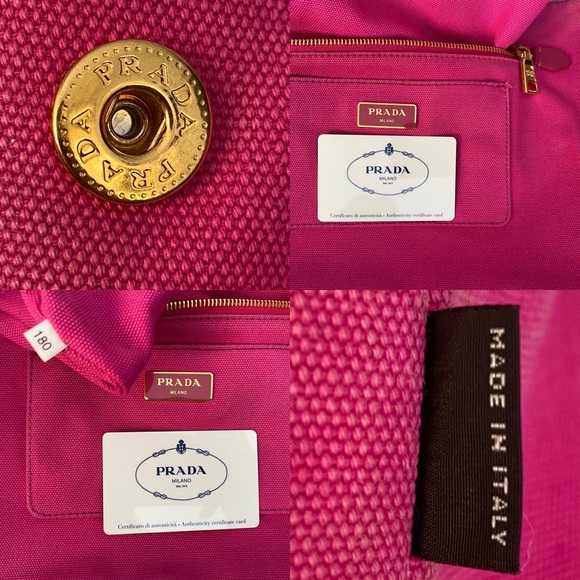 AUTHENTIC PRADA CANAPA FUXIA - Picture 13 of 16